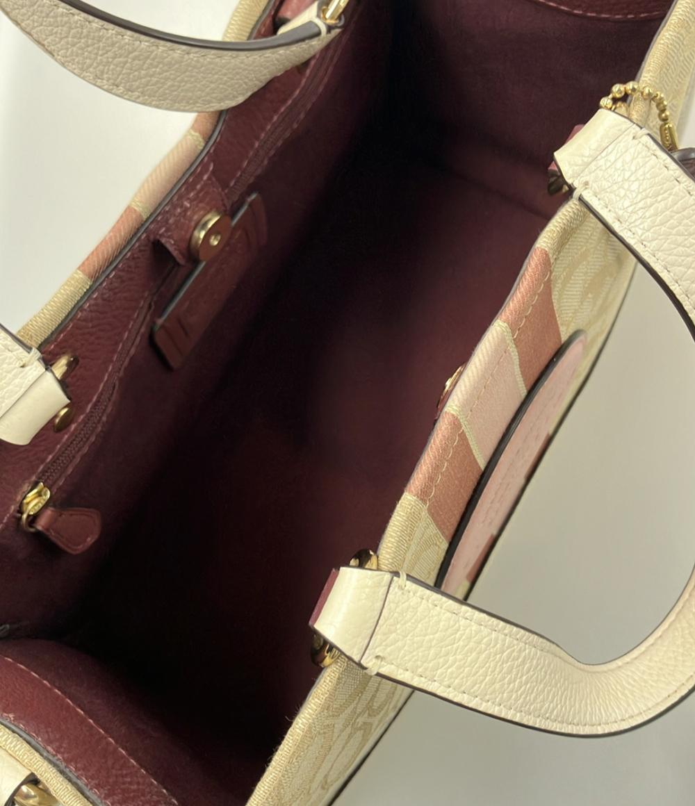 COACH 2WAY ハンドバッグ ショルダーバッグ 斜め掛け デンプシー  