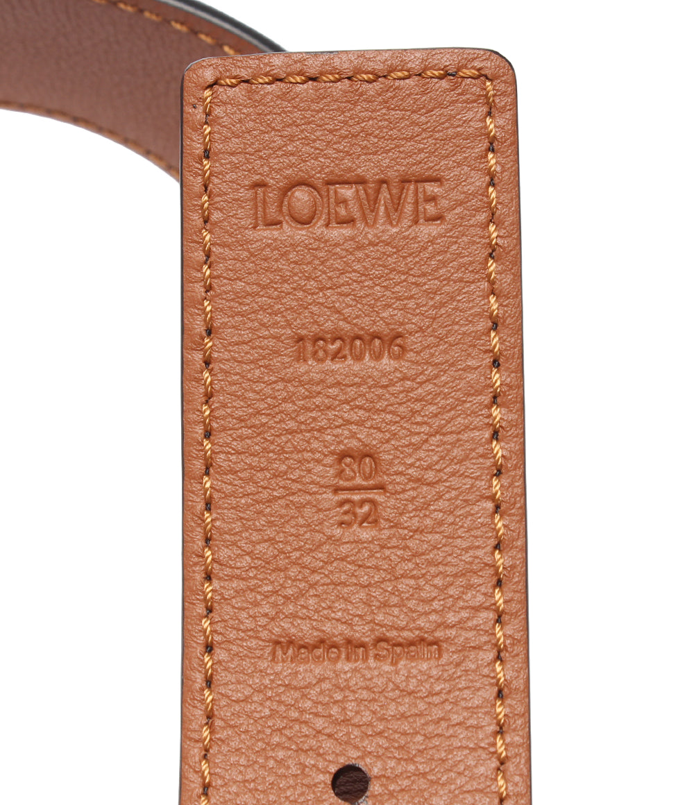 LOEWE ベルト リバーシブル リバーシブル アナグラム ベルト メンズ ロエベ