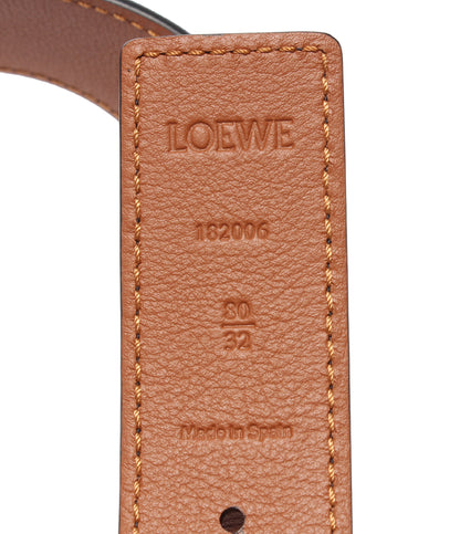 LOEWE ベルト リバーシブル リバーシブル アナグラム ベルト メンズ ロエベ