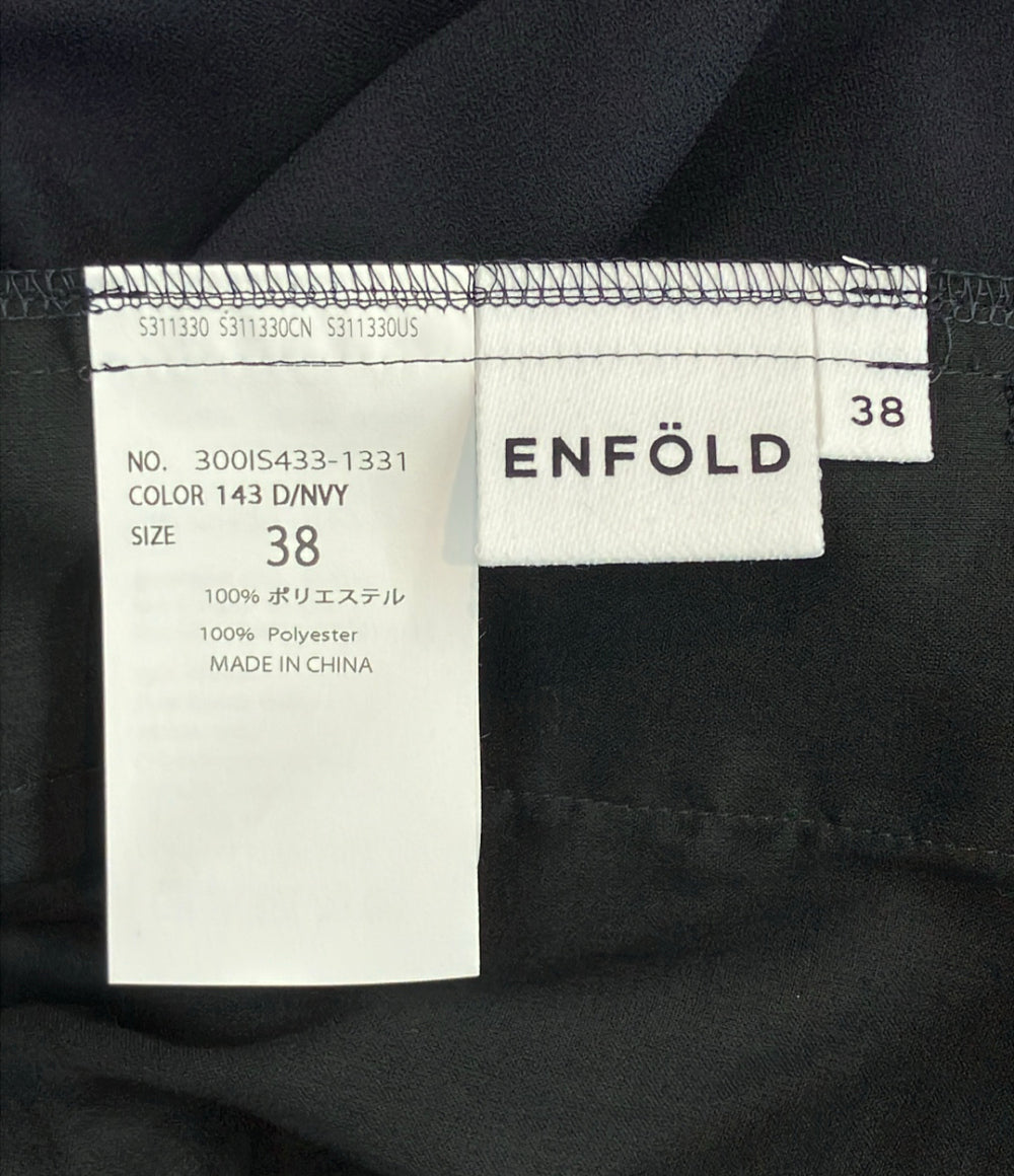 ENFOLD 半袖 ワンピース 300IS433-1331 レディース SIZE 38 エンフォルド