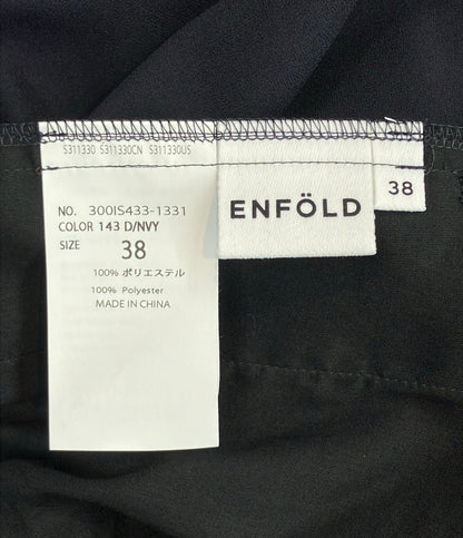 ENFOLD 半袖 ワンピース 300IS433-1331 レディース SIZE 38 エンフォルド