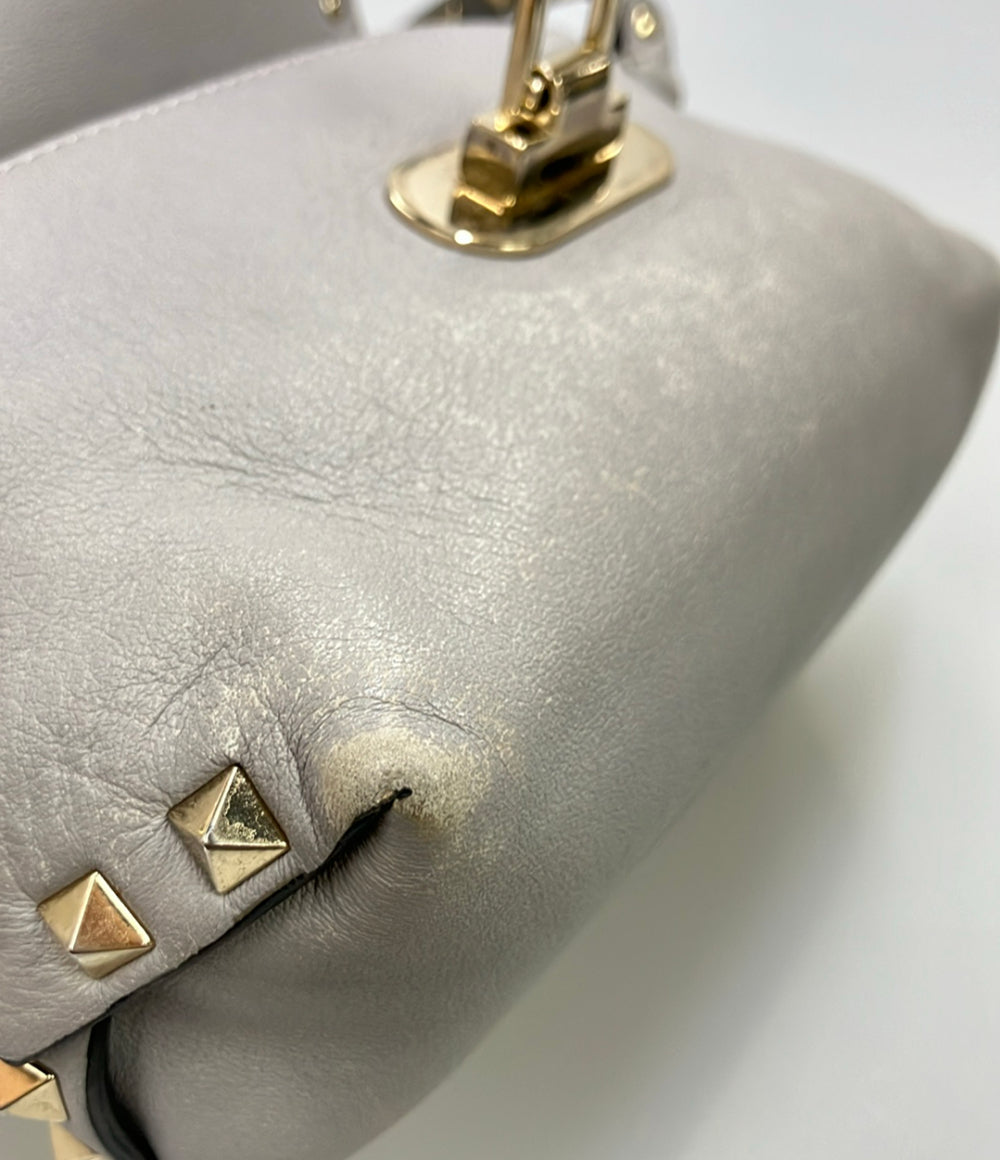 VALENTINO ショルダーバッグ 斜め掛け ロックスタッズ レディース ヴァレンティノ