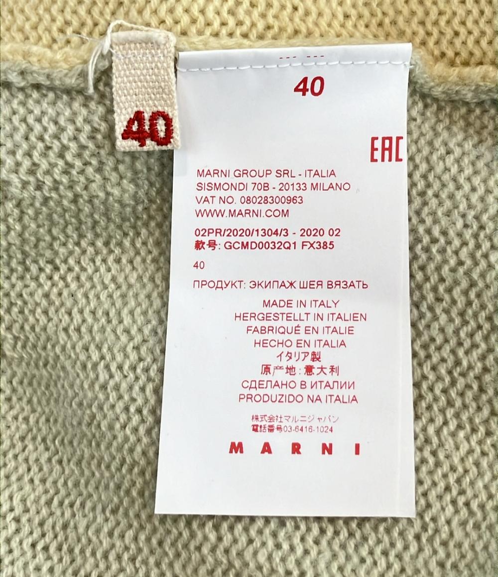 マルニ 長袖 ニット GCMD0032Q1 FX385 レディース SIZE 40 (S) MARNI MARNI 長袖 ニット GCMD0032Q1 FX385 レディース SIZE 40 (S) マルニ