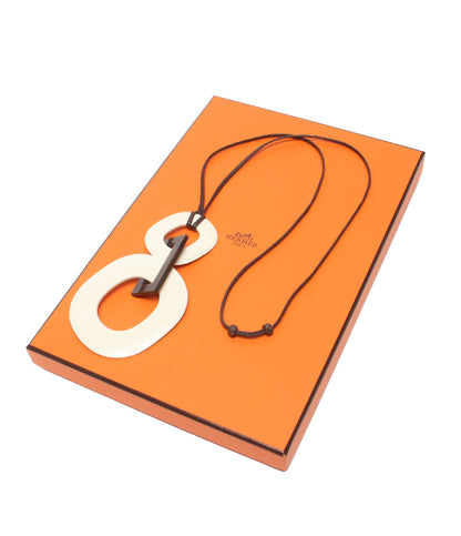 HERMES ネックレス バッファローホーン カラ レディース エルメス