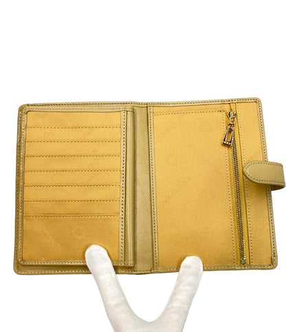 美品 COCOCELUX GOLD 二つ折り財布 レディース メンズ ココセリュックスゴールド