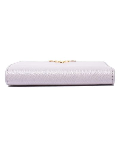 美品 PRADA 二つ折り財布 トライアングル サフィアーノ 1ML050 レディース プラダ