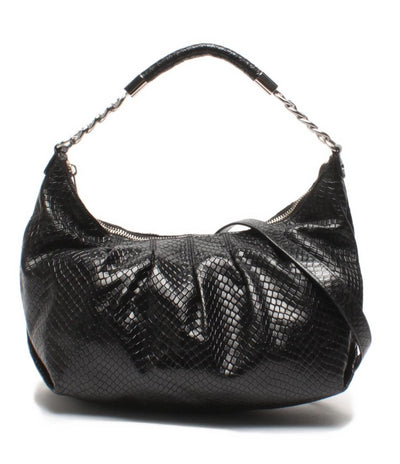 MICHAEL KORS 2way ハンドバッグ ショルダーバッグ 斜め掛け ヘビ レディース マイケルコース