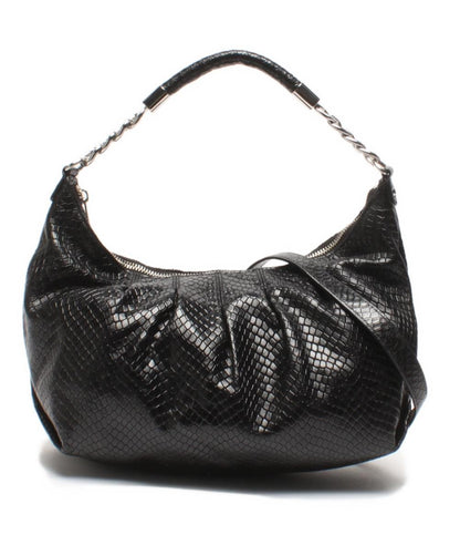 MICHAEL KORS 2way ハンドバッグ ショルダーバッグ 斜め掛け ヘビ レディース マイケルコース