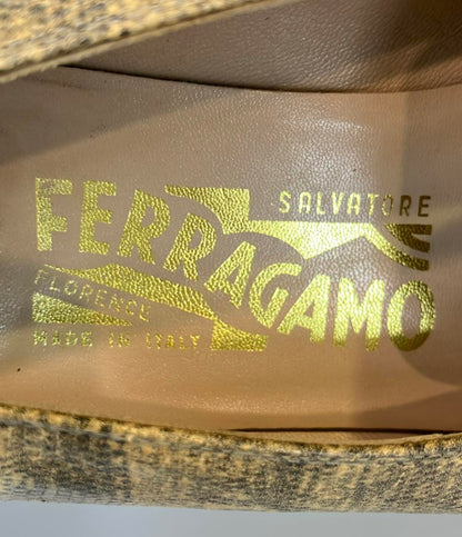 サルヴァトーレフェラガモ ローファー ガンチーニ レディース SIZE 6 1/2 (L) Salvatore Ferragamo