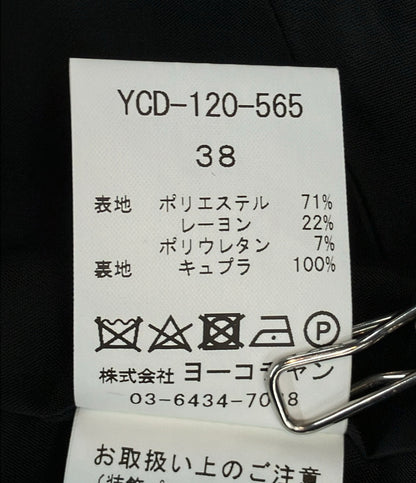 YOKO CHAN ノースリーブワンピース ブラック YCD-120-565 レディース SIZE 38 (S) ヨーコチャン