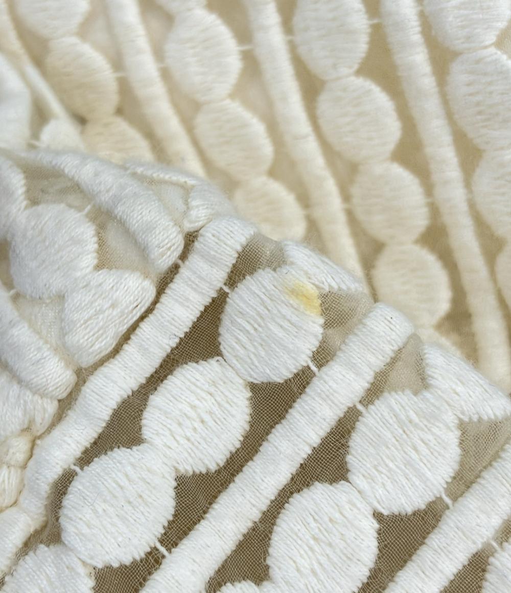 訳あり Kate Spade 花柄ワンピース 七分袖 レディース SIZE 4A (XS) ケイトスペード