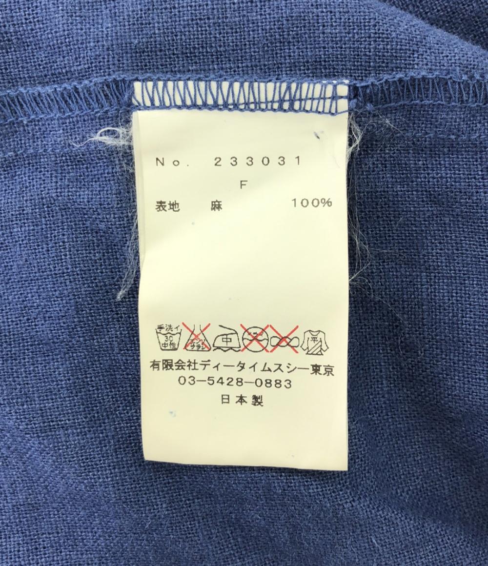 ナイン リネンガウンコート レディース SIZE F (F) NINE