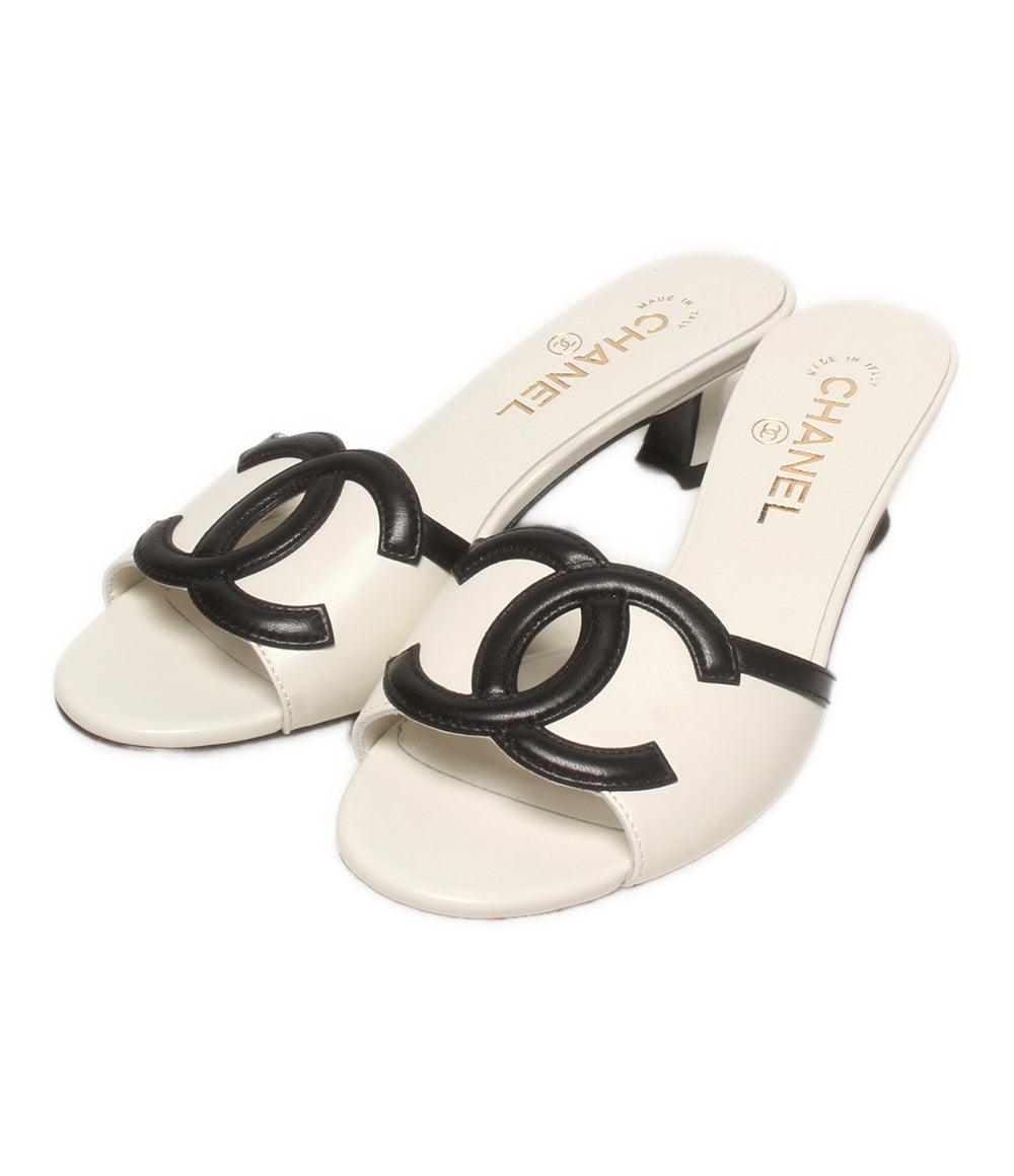 美品 CHANEL サンダル G47252 レディース SIZE 38C シャネル