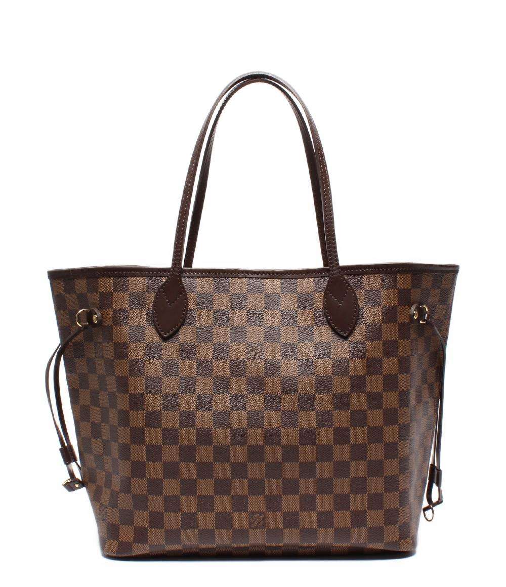 美品 ルイ・ヴィトン ルイヴィトン トートバッグ ショルダーバッグ 肩掛け ネヴァーフルMM ダミエ N51105 レディース LOUIS VUITTON