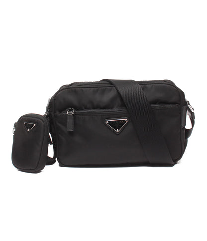 美品 PRADA ショルダーバッグ Re-Nylon 肩掛け 1BC167 レディース メンズ プラダ
