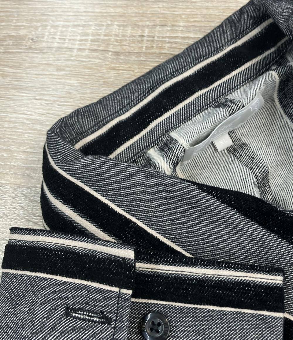 KITH 長袖シャツ ストライプ ストリート 24-050-060-0003-3-0 メンズ SIZE XL キス