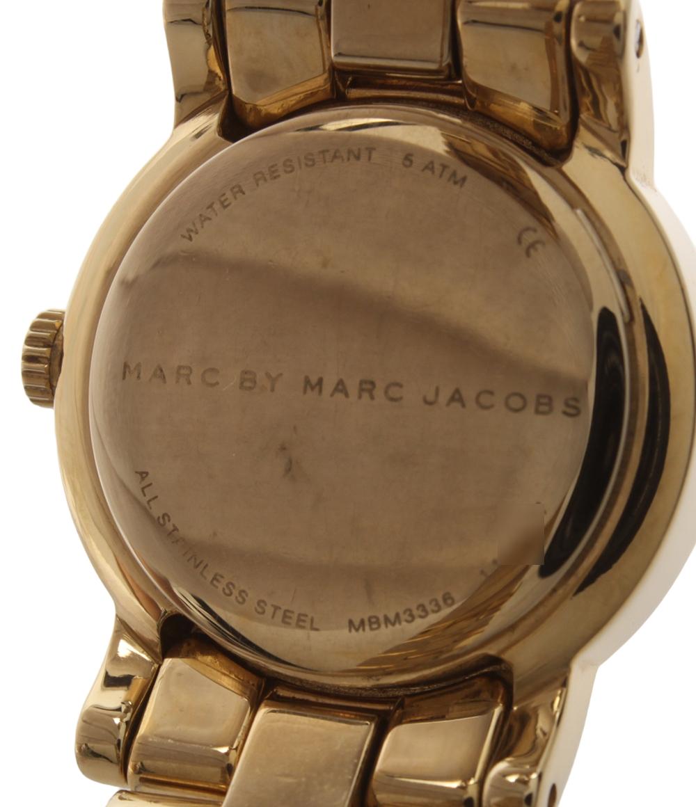 マークバイマークジェイコブス 腕時計 クオーツ ブラック MBM3336 レディース MARC BY MARC JACOBS