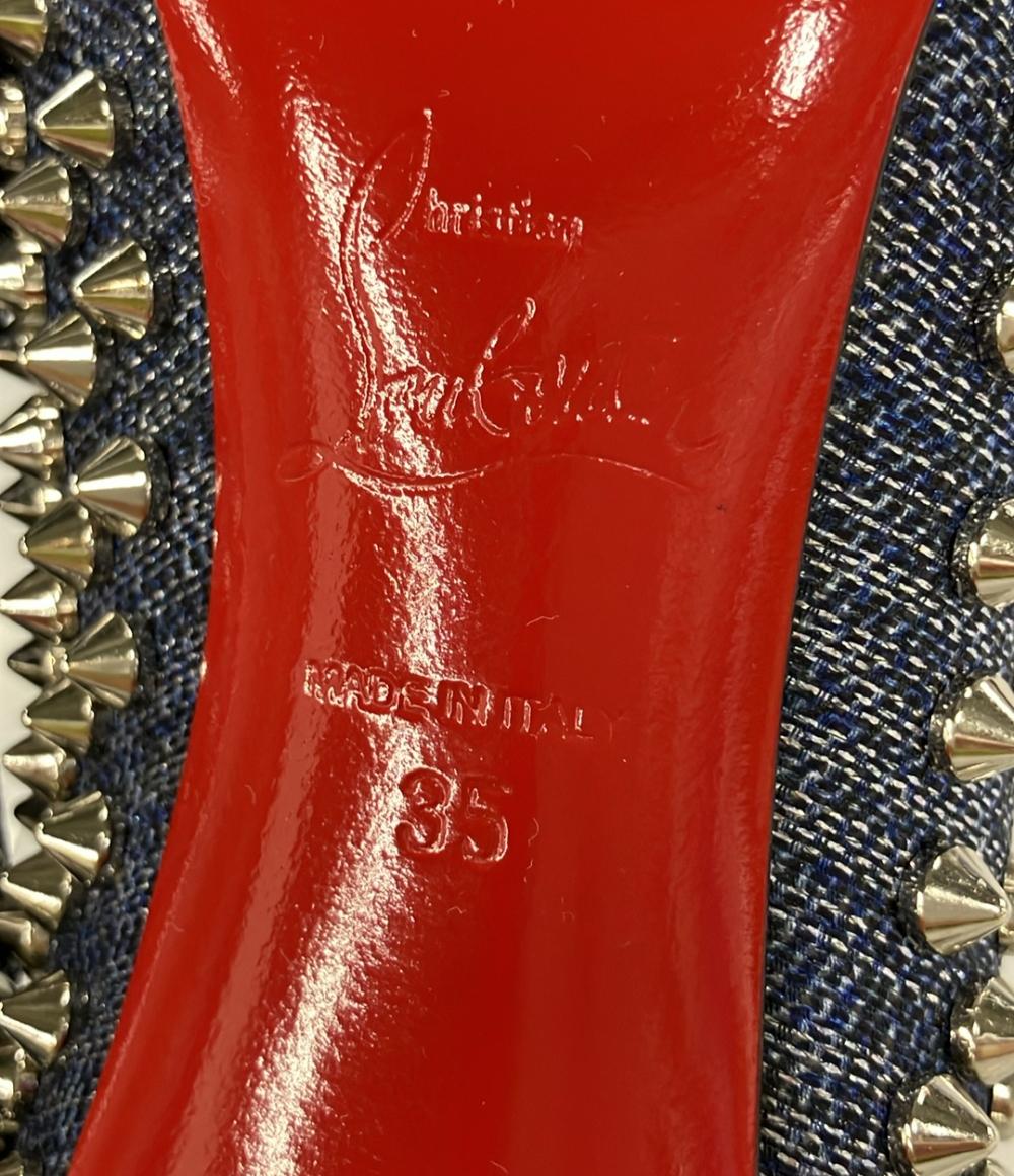 クリスチャンルブタン パンプス スタッズ レディース SIZE 35 (XS) Christian Louboutin