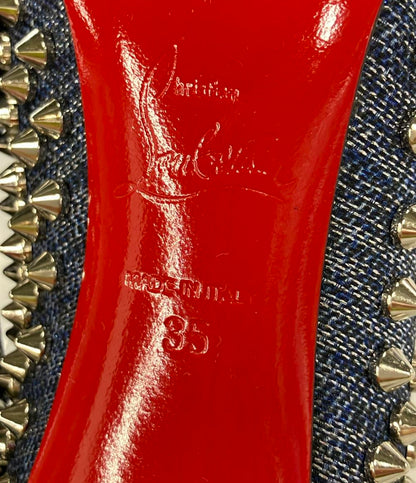 クリスチャンルブタン パンプス スタッズ レディース SIZE 35 (XS) Christian Louboutin