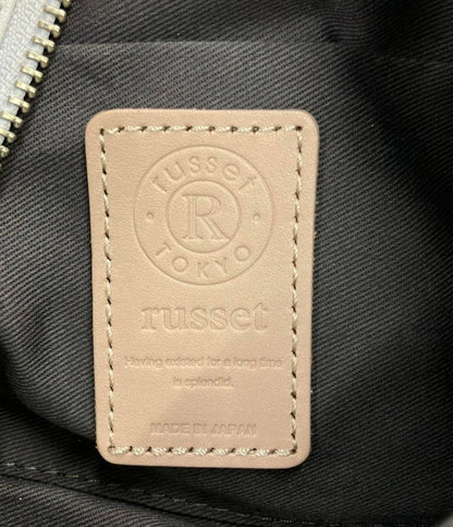 russet ショルダーバッグ 斜め掛け パンチングレザー レディース ラシット