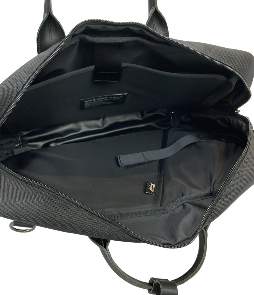 WONDER BAGGAGE ブリーフケース ショルダーバッグ リュック 3WAY 斜め掛け メンズ ワンダーバゲージ