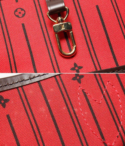 美品 ルイ・ヴィトン ルイヴィトン トートバッグ ショルダーバッグ 肩掛け ネヴァーフルMM ダミエ N51105 レディース LOUIS VUITTON