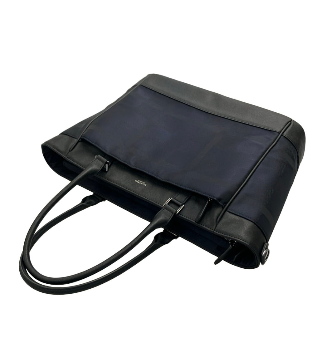 BLACK LABEL CRESTBRIDGE 2way トートバッグ ショルダーバッグ 斜め掛け チェック柄 メンズ ブラックレーベルクレストブリッジ