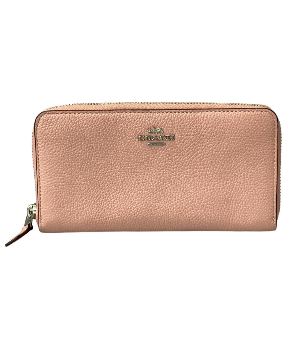 コーチ ラウンドファスナー長財布 レディース COACH