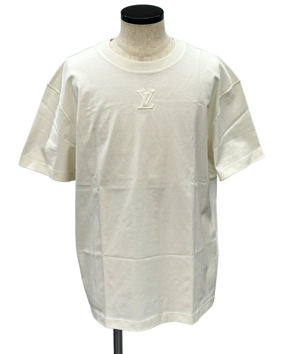 LOUIS VUITTON 半袖Tシャツ エンボス加工 RM232Q DT3 HNY55W メンズ SIZE XL ルイ・ヴィトン