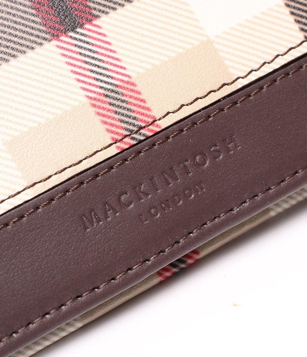 美品 マッキントッシュロンドン 二つ折り財布 レディース MACKINTOSH LONDON