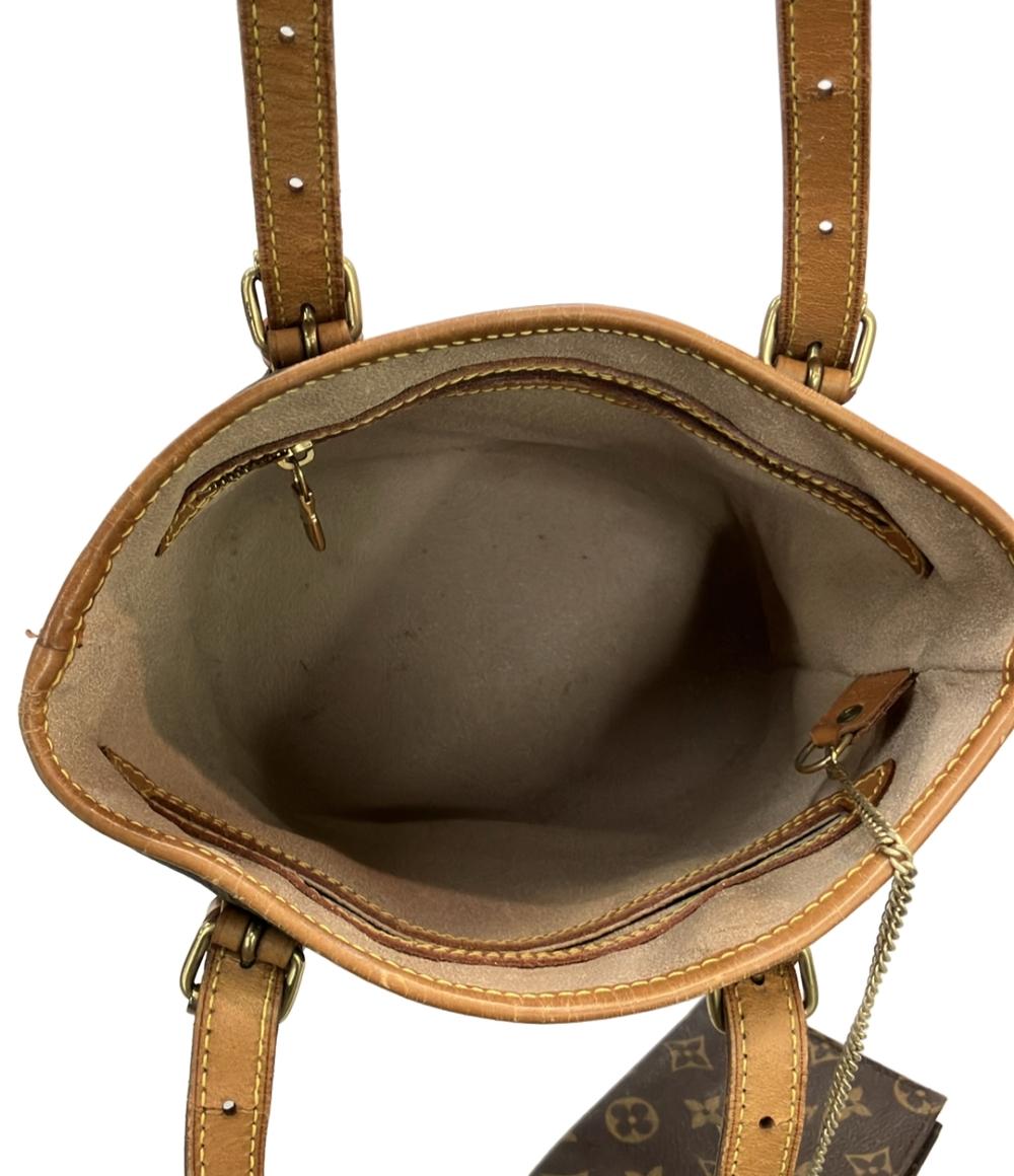 LOUIS VUITTON トートバッグ モノグラム バケットPM M42238 レディース
