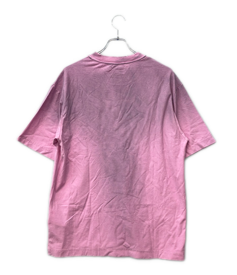 Acne Studios 半袖 スプレー加工ロゴTシャツ ダメージ加工 FN-UX-TSH1000013  CL0196 メンズ レディース SIZE XS アクネ ストゥディオズ