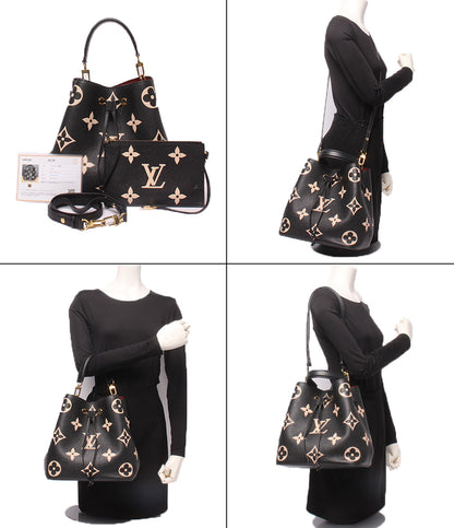 LOUIS VUITTON 2way ショルダーバッグ ハンドバッグ 斜め掛け 肩掛け ネオノエ MM モノグラム アンプラント M45497 レディース ルイ・ヴィトン
