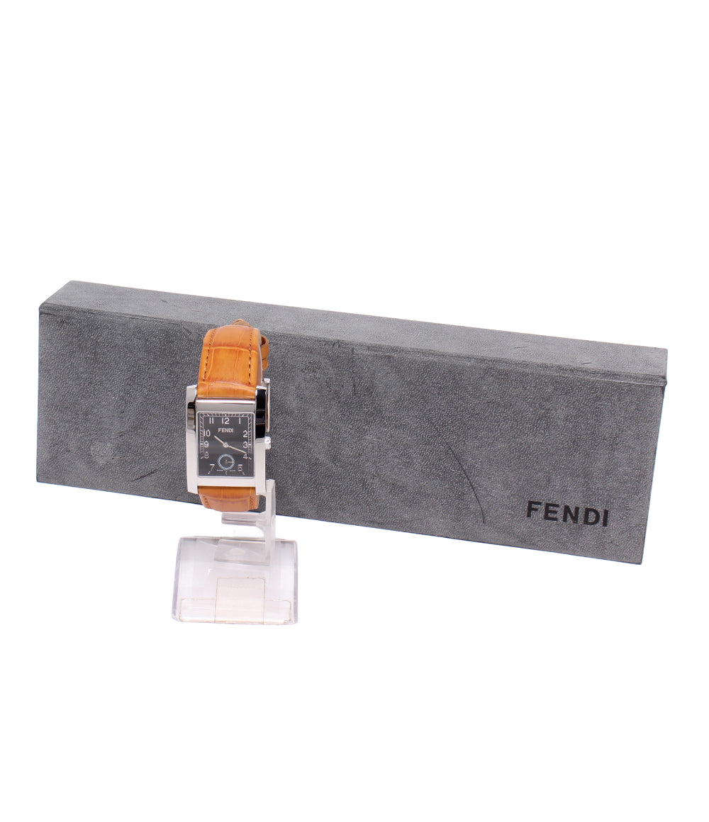 FENDI 腕時計 クラシコ クオーツ ブラック 066-7000G-792 メンズ フェンディ