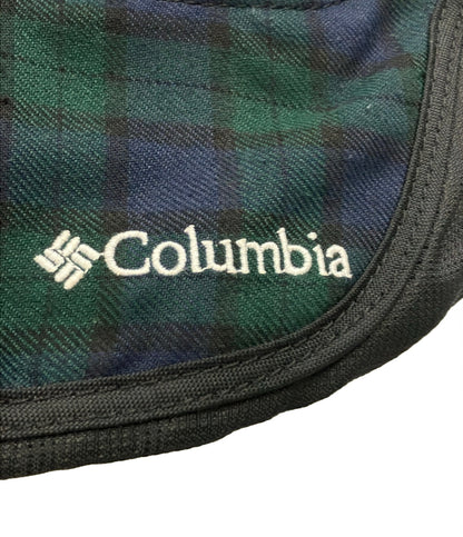 美品 Columbia ボディバッグ ウエストバッグ ウエストポーチ チェック柄 メンズ コロンビア