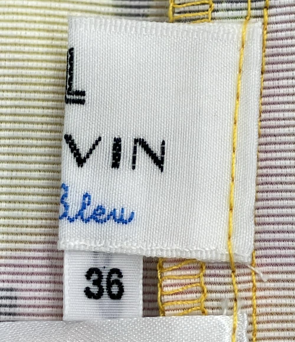 美品 ランバンオンブルー C'est le Printempsワンピース レディース SIZE 36 (S) LANVIN en Bleu