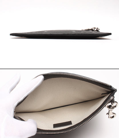 美品 GUCCI クラッチバッグ ポーチ ジャンボGG 821102 2067 メンズ レディース グッチ
