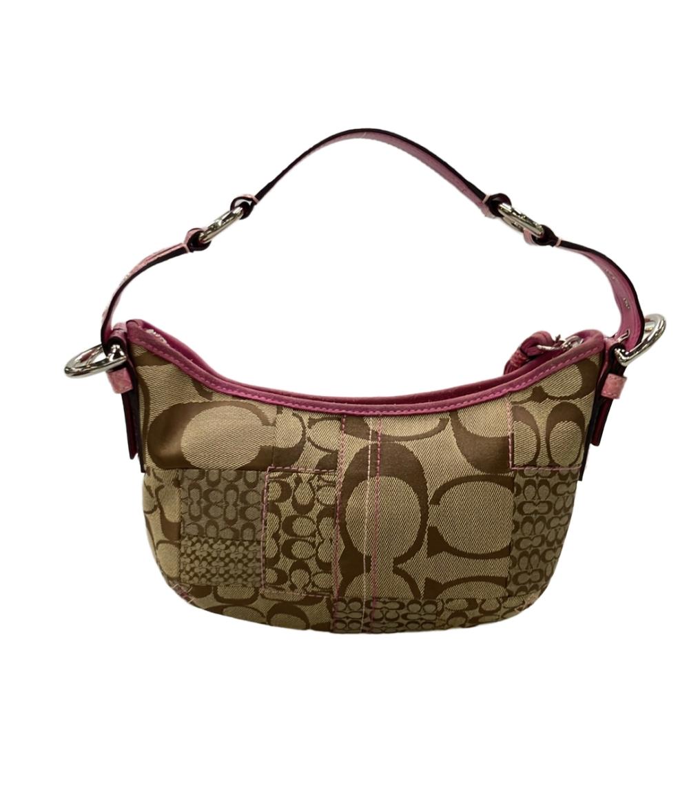 COACH ショルダーバッグ 肩掛け パッチワーク シグネチャー 3680 レディース コーチ