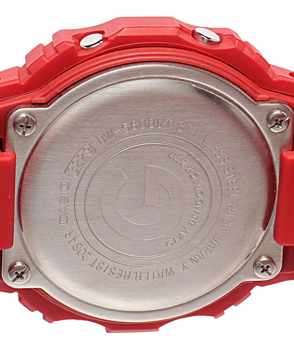 美品 CASIO 腕時計 GLAY 25th Anniversary DEMOCRACY G-SHOCK クオーツ DW-5600VT ユニセックス カシオ