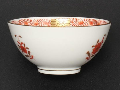 美品 ヘレンド カップ ぐい吞み アポニーオレンジ HEREND