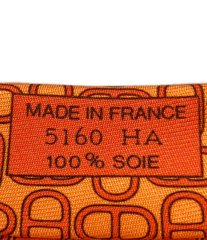 美品 HERMES ネクタイ シルク100% シェーヌダンクル メンズ エルメス