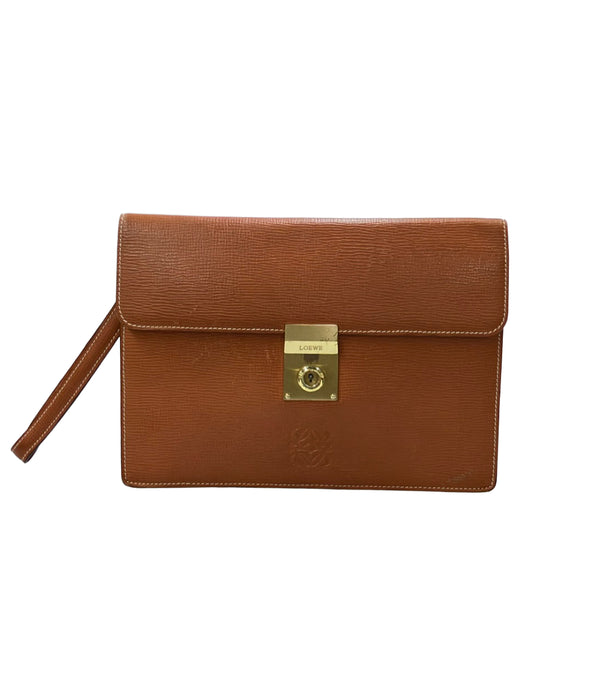LOEWE クラッチバッグ アナグラム メンズ ロエベ