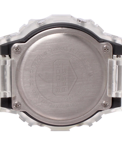 美品 CASIO 腕時計 スケルトン クオーツ ブラック DW-5600SKE メンズ カシオ