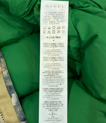 GUCCI THE NORTH FACE ダウンベスト 663762  XAADS メンズ SIZE M グッチ ザ・ノースフェイス