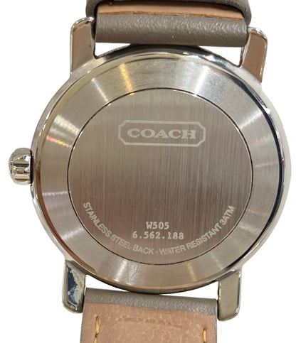 COACH 腕時計 クオーツ W505 レディース コーチ