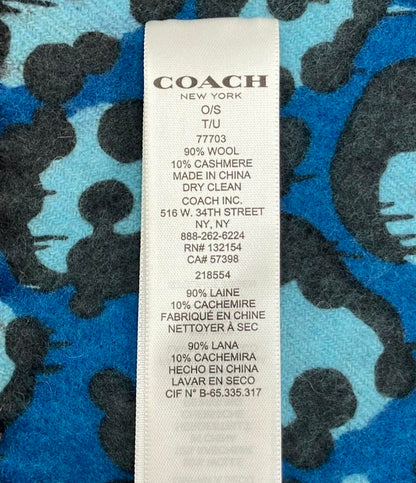 美品 COACH マフラー レディース コーチ