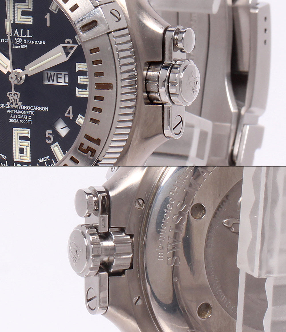 BALLWATCH 腕時計 エンジニア ハイドロカーボン 自動巻き ブラック DM1036A メンズ ボールウォッチ