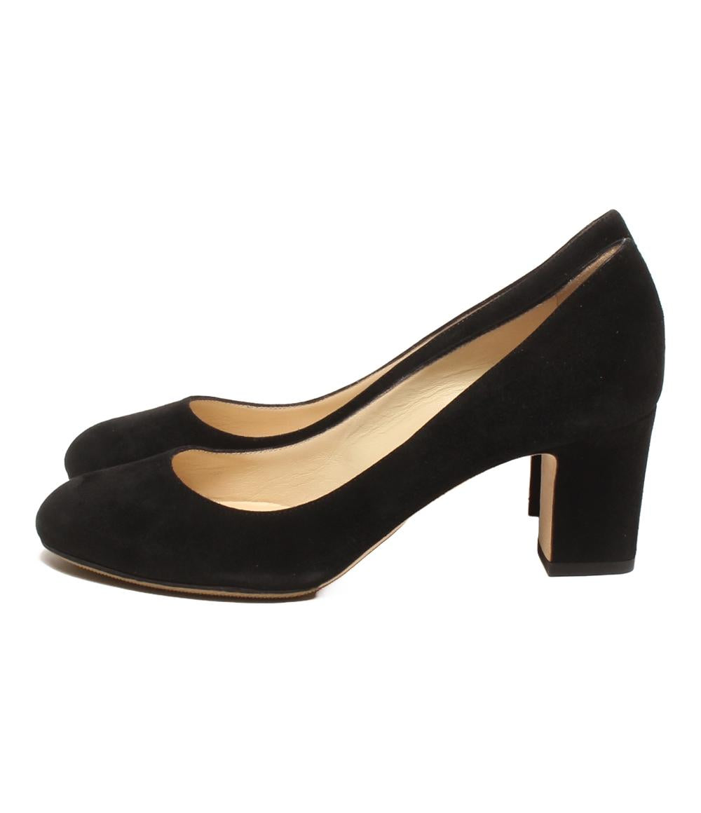 Jimmy Choo パンプス スエード チャンキーヒール レディース SIZE 37