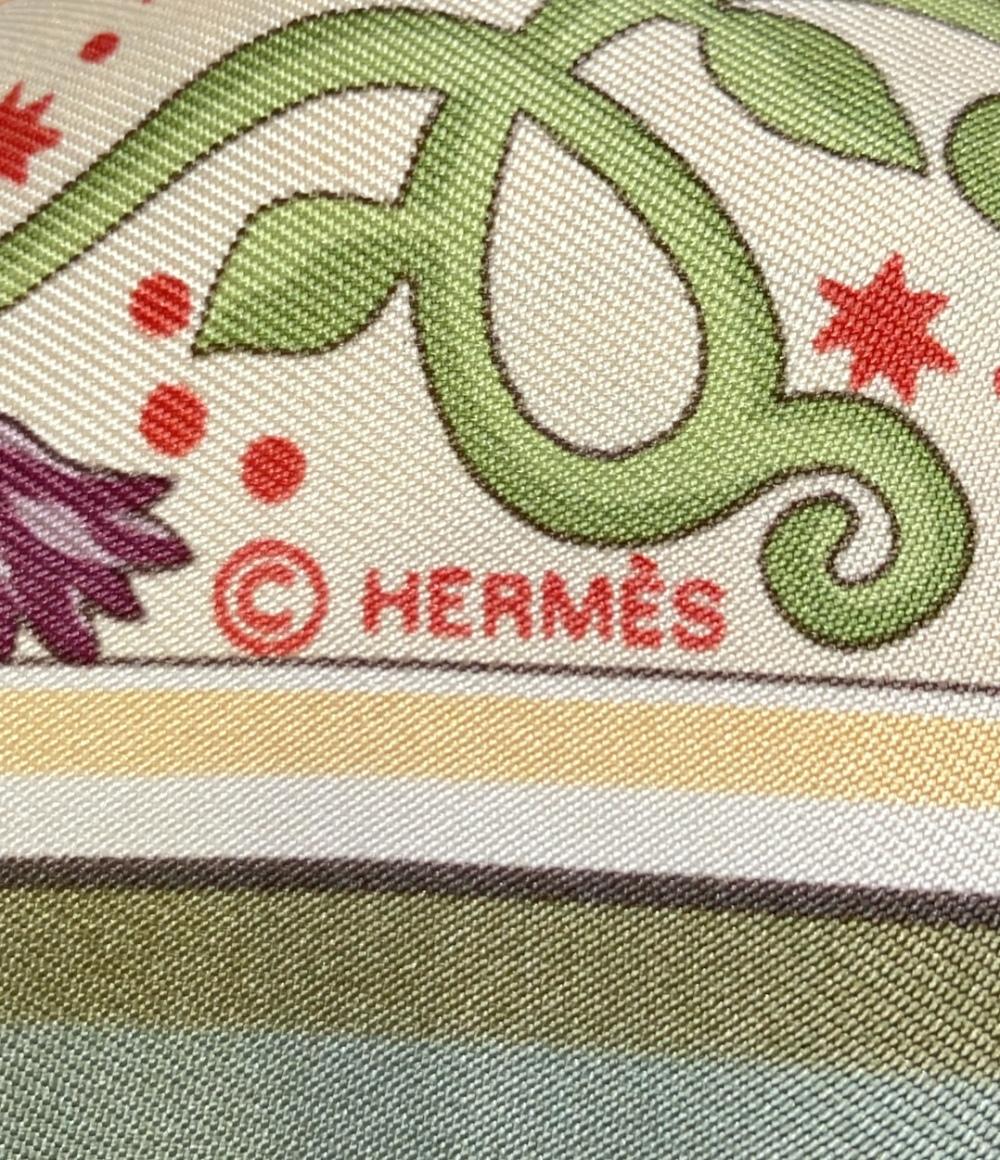 HERMES スカーフ シルク100% カレ90 世界地図 www.hermes.com レディース エルメス