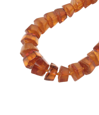 ネックレス 琥珀 11-20mm レディース